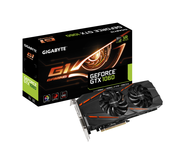 Gigabyte GeForce GTX 1060 G1 Gaming 6GB GDDR5